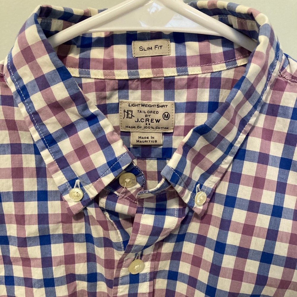 JCrew light weight button down